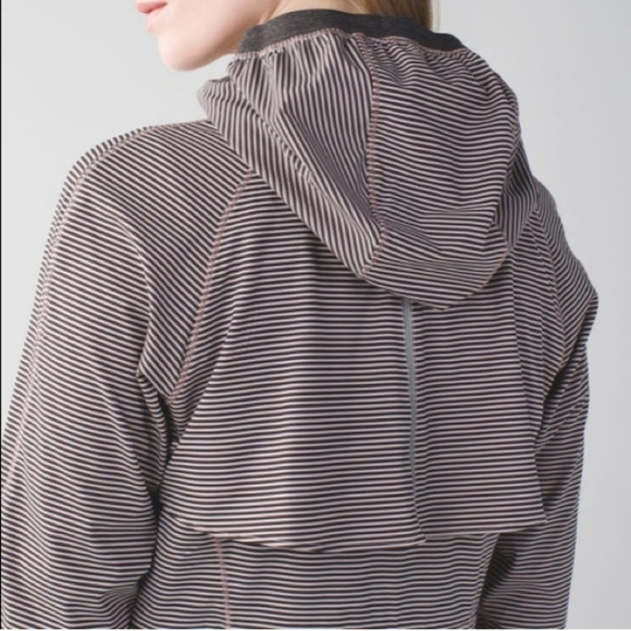 Lululemon Go The Distance Jacket Mini Pop Stripe Printed  Size 4 - Picture 6 of 10